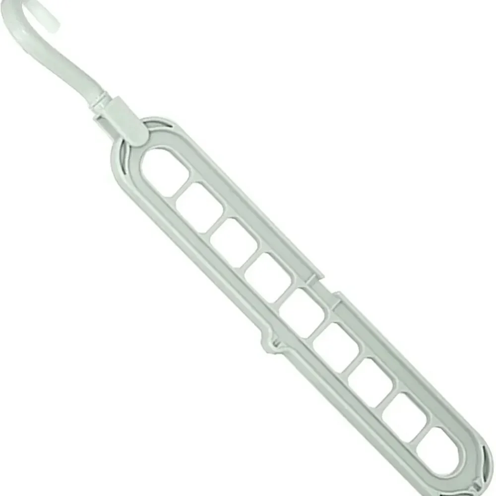 Bundle of 2 Gray and Black Multi Hanger Space Saver